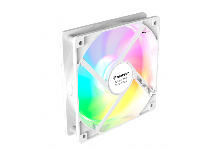 Tempest Fan 120mm ARGB White PWN