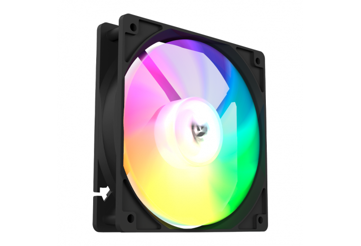 Fan 120mm ARGB Black PWM