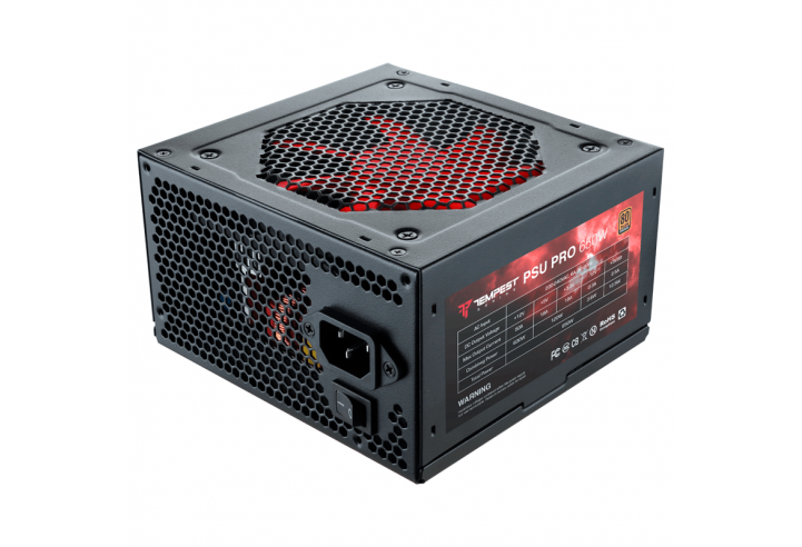 Tempest Gaming PSU PRO 650W 80 Plus...